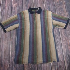 Maillot de rugby Perlis homme 2XL violet vert rayures dorées USA
